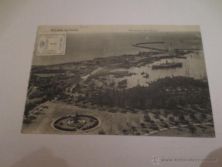 Postales: malaga. la farola. andalucia.