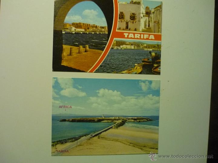 Postales: lote postales tarifa la isla.-