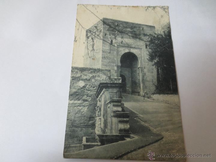 Postales: granada. alhambra. puerta de la justicia. - Foto 1