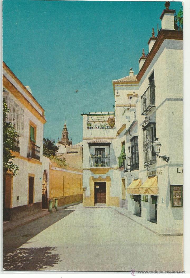 Postales: SEVILLA.- LAS CADENAS , BARRIO DE SANTA CRUZ .- DISTRI. CASA PINTO SERIE A N&ordm; 103