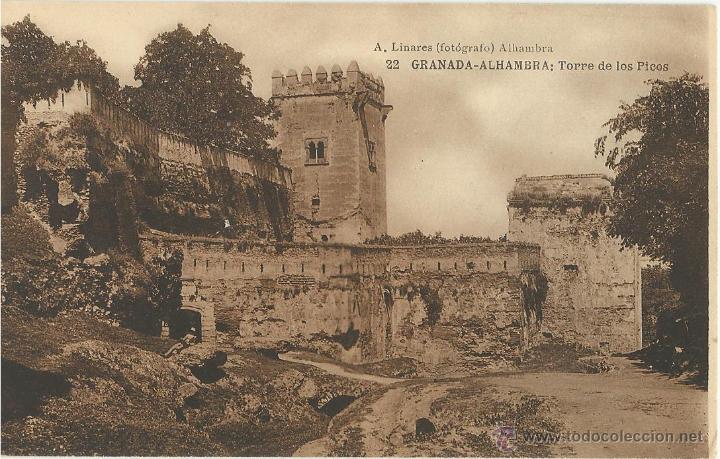 Postales: ANTIGUA POSTAL DE GRANADA - Foto 1
