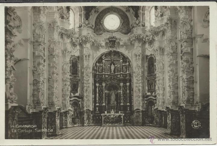 Postales: ANTIGUA POSTAL DE GRANADA - Foto 1