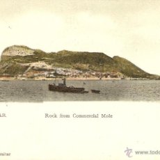 Postales: GIBRALTAR - ROCK FROM COMMERCIAL MOLE.