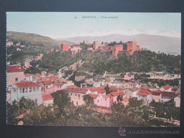 Postales: Postal Granada. Vista general. - Foto 1