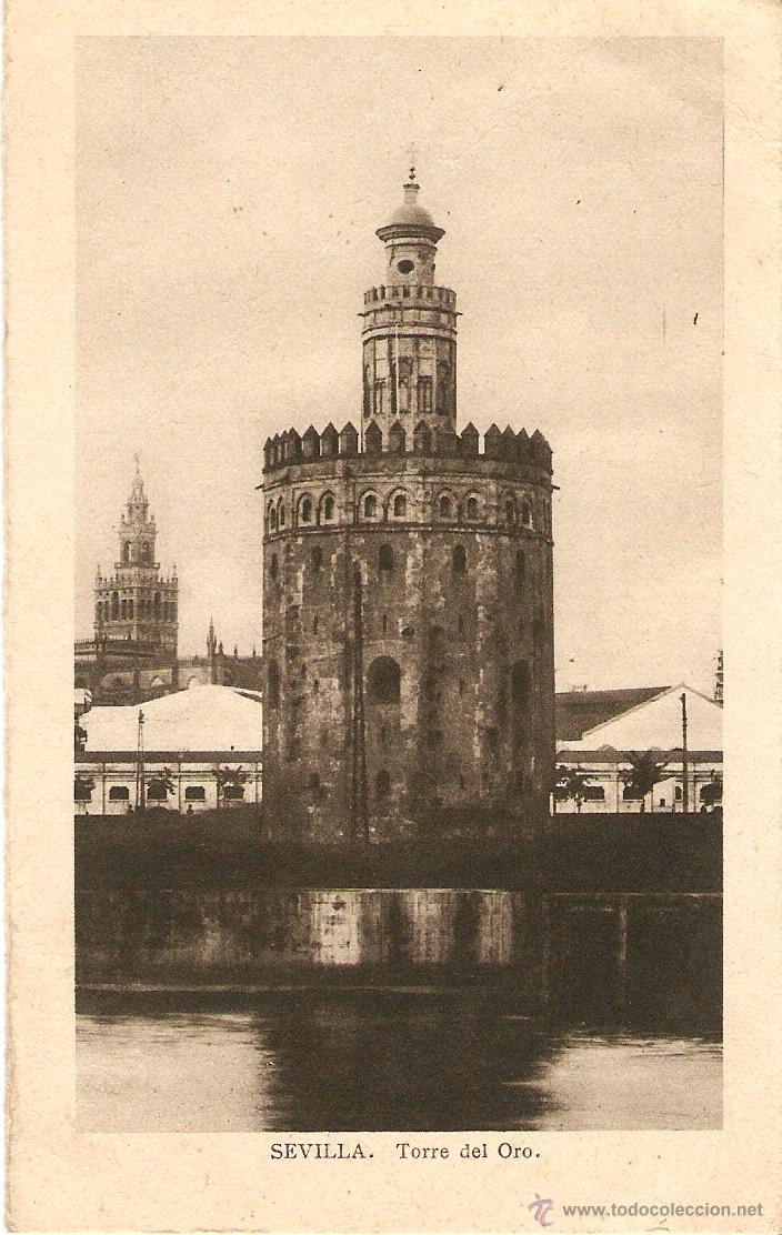 Postales: POSTAL ANTIGUA. TORRE DEL ORO - Foto 1