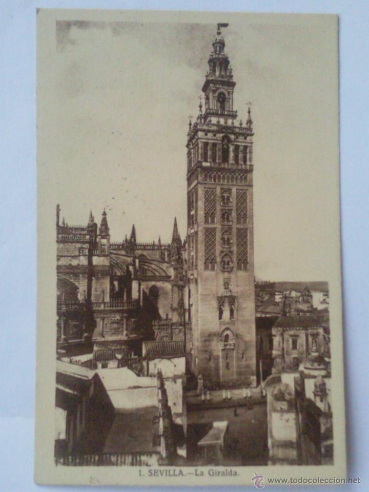 Postales: POSTAL SEVILLA, LA GIRALDA - Foto 1