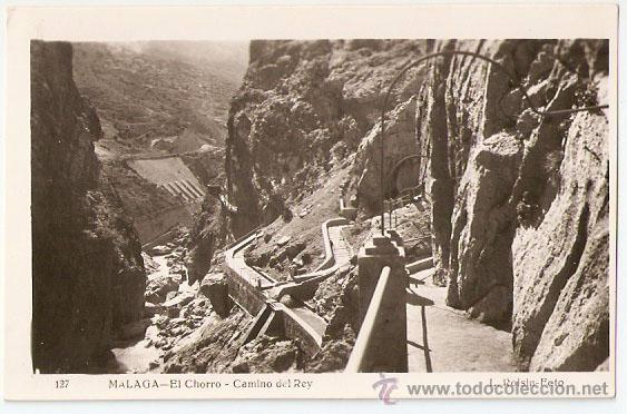 Postales: Malaga - El Chorro n&ordm; 127. L.Roisin. Sin escribir-Vell i Bell