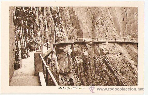 Postales: Malaga - El Chorro n&ordm; 53425. L.Roisin. Sin escribir-Vell i Bell