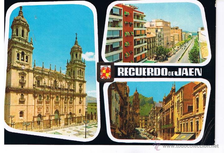 Postales: POSTAL: RECUERDO DE JAEN.  (REF. SUBIRAT 1228)