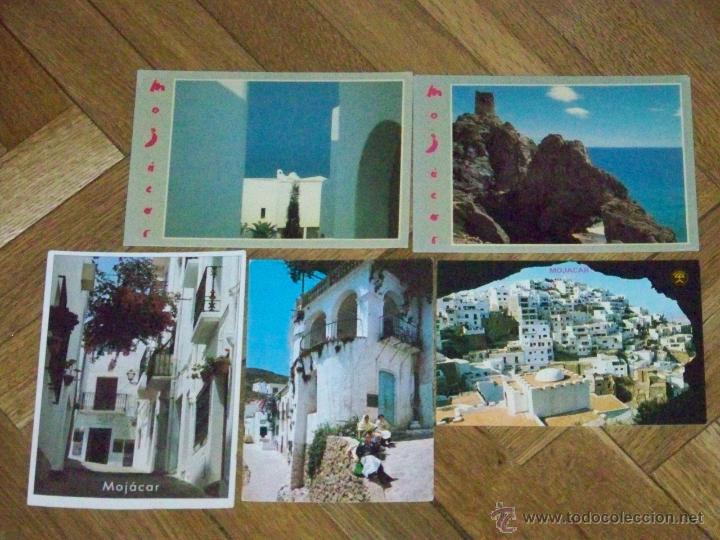 Postales: 5 POSTALES DE MOJACAR