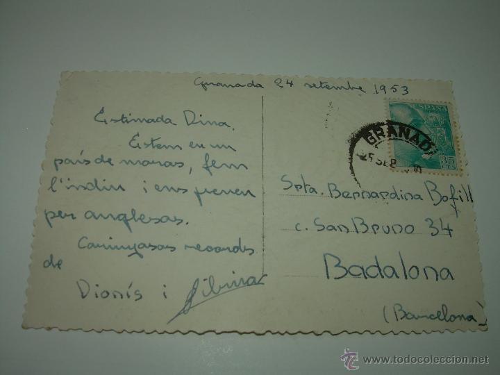 Postales: ANTIGUA POSTAL......GRANADA. - Foto 2