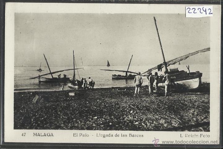 Postales: MALAGA - 47 - EL PALO &middot; LLEGADA DE LAS BARCAS - FOTOGRAFICA ROISIN - (22242)