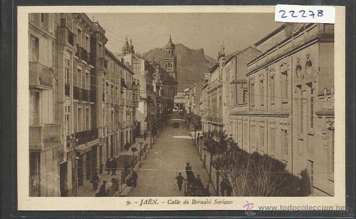 Postales: JAEN - 9 - CALLE DE BERNABE SORIANO - ROISIN - (22278)