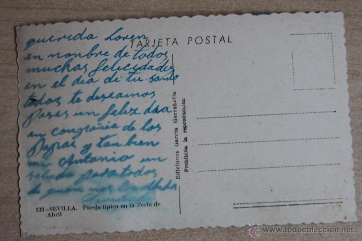 Postales: Postal antigua de Sevilla - Foto 2