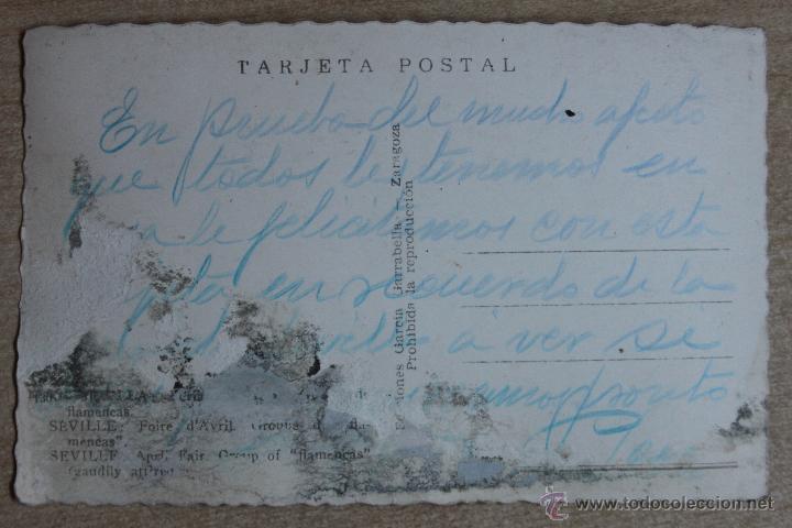 Postales: Postal antigua de Sevilla - Foto 2