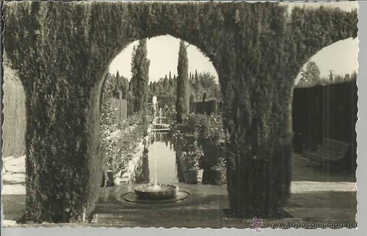 Postales: GRANADA LA ALHAMBRA SIN ESCRIBIR - Foto 1