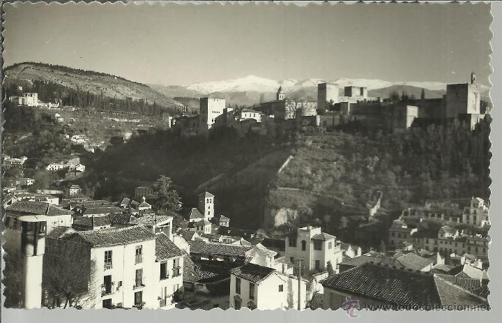 Postales: GRANADA LA ALHAMBRA SIN ESCRIBIR - Foto 1