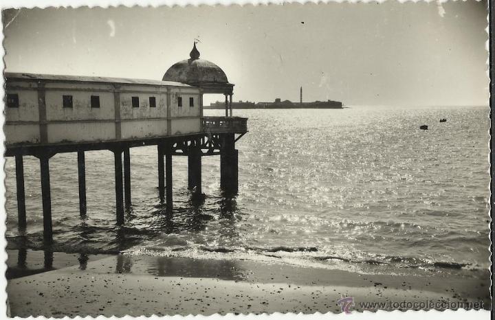 Postales: ANTIGUA POSTAL DE CADIZ BALNEARIO DE LA PLAYA