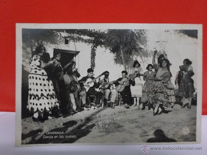 Postales: POSTAL DE GRANADA - DANZA DE LAS CUEVAS - Foto 1