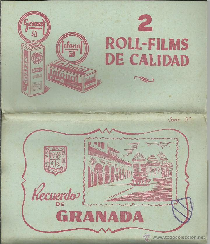 Postales: GRANADA LIBRITO 10 POSTALES serie 3 - Foto 1
