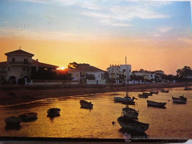 Postales: PUNTA UMBRIA. N&ordm; 1. ARRIBAS. CIRCULADA.