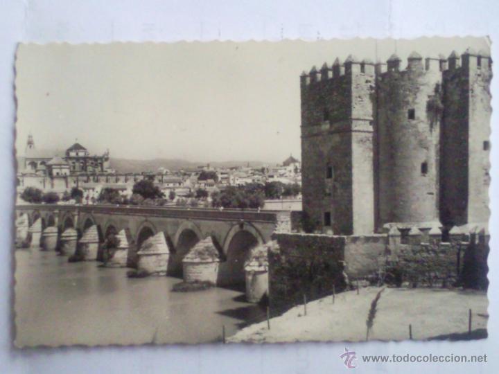 Postales: POSTAL CORDOBA, PUENTE ROMANO Y MEZQUITA AL FONDO