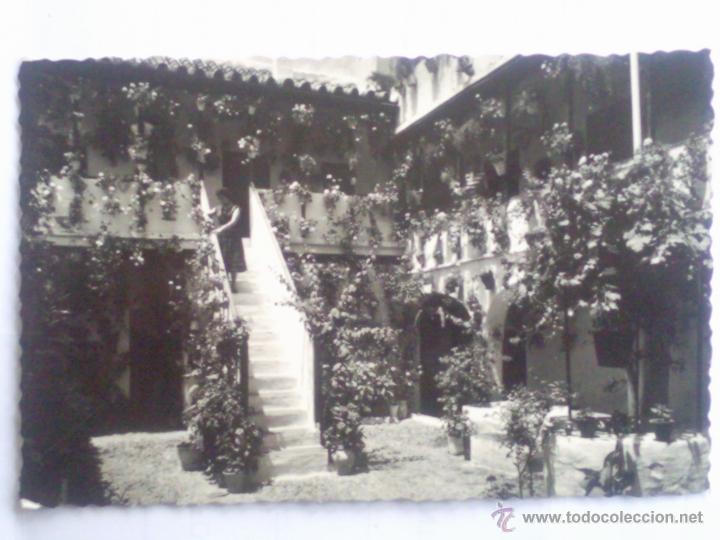 Postales: POSTAL CORDOBA, PATIO CORDOBES, PRIMER PREMIO DEL CONCURSO, A&Ntilde;O 1957