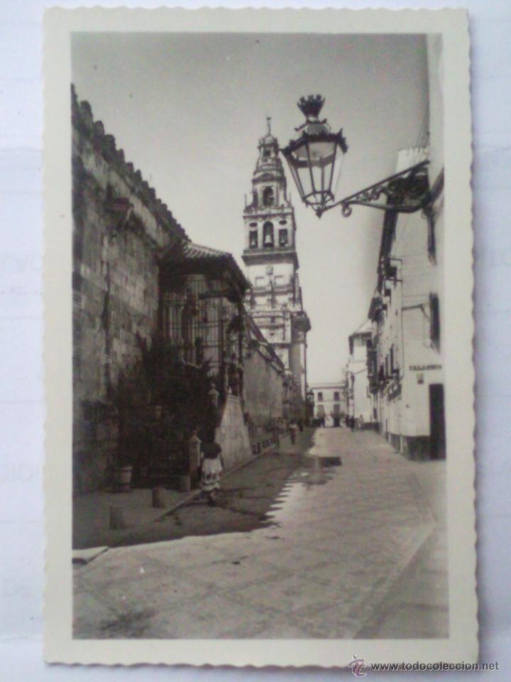 Postales: POSTAL CORDOBA, VIRGEN DE LOS FAROLES Y TORRE DE LA MEZQUITA