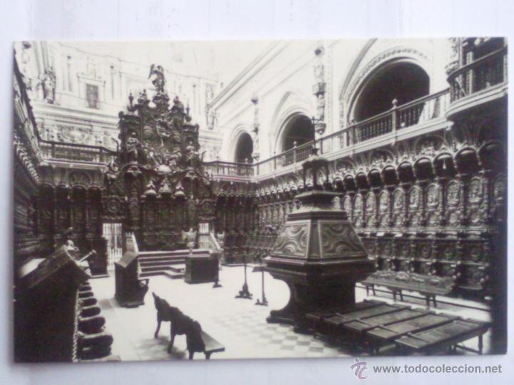 Postales: POSTAL CORDOBA, UNA VISTA DEL CORO DE LA CATEDRAL, A&Ntilde;O 1959