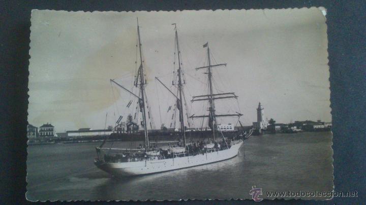 Postais: POSTAL DE MALAGA, PUERTO Y FAROLA, FOTO CORTES