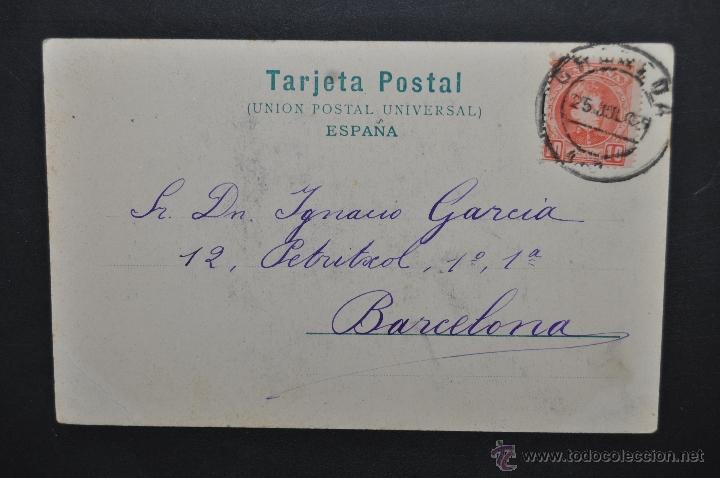 Postales: ANTIGUA POSTAL DE SEVILLA. LA PASADERA. CIRCULADA - Foto 2