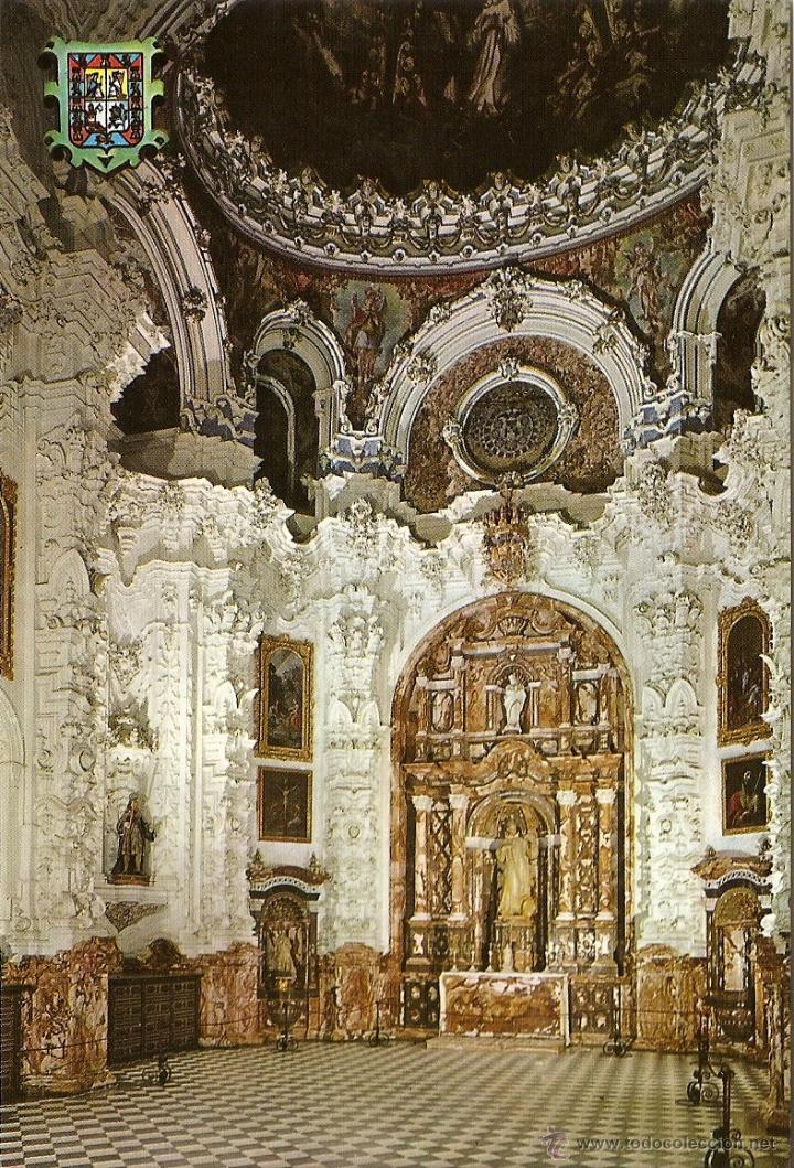 Postales: POSTAL GRANADA- LA CARTUJA-SACRISTIA, SIN CIRCULAR
