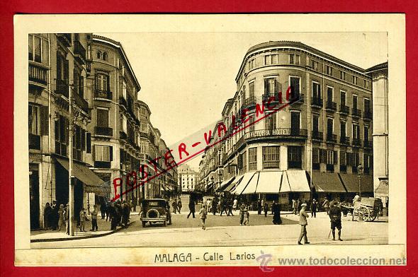 Postales: POSTAL MALAGA, CALLE LARIOS, P94820