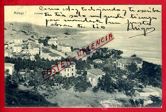 Postales: POSTAL MALAGA, LIMONAR, P94825