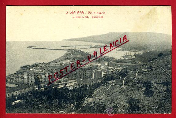 Postales: POSTAL MALAGA, VISTA PARCIAL, P94834