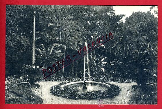 Postales: POSTAL MALAGA, JARDINES DE LA CONCEPCION, SURTIDOR, P94837
