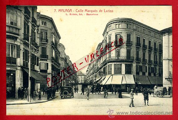 Postales: POSTAL MALAGA, CALLE MARQUES DE LARIOS, P94847