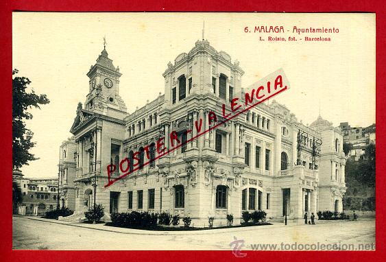 Postales: POSTAL MALAGA, AYUNTAMIENTO, P94848