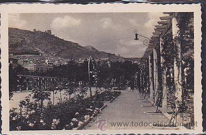 Postales: POSTAL JAEN PASEO CENTRAL DEL PARQUE - Foto 1