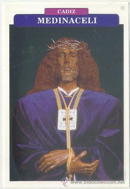 Postales: POSTAL DE CADIZ. SEMANA SANTA. MEDINACELLI N&ordm; 22 P-ANC-519,2