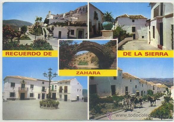 Postales: POSTAL DE ZAHARA DE LA SIERRA. CADIZ. VARIOS ASPECTOS N&ordm; 2672 P-ANC-520