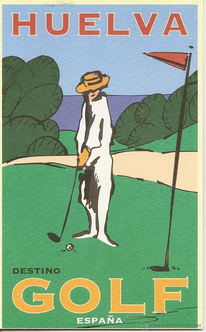 Postales: POSTAL, GOLF, HUELVA, SIN CIRCULAR - Foto 1