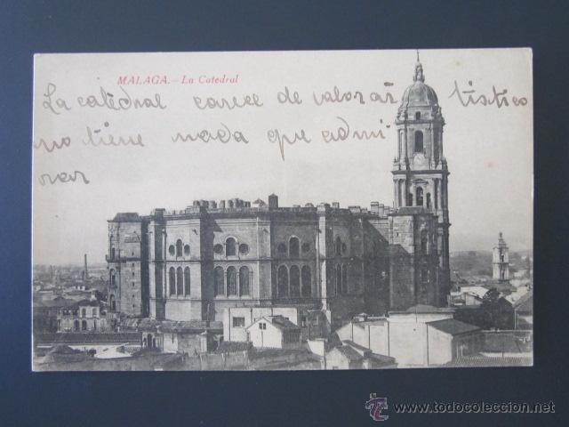 Postales: POSTAL MALAGA. LA CATEDRAL. - Foto 1