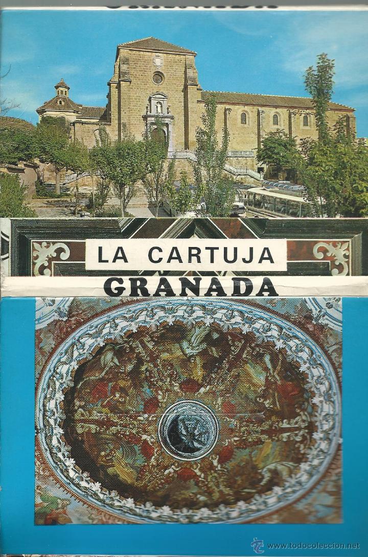 Postales: POSTALES BLOC DE  12  TARJETAS   DE LA CARTUJA DE GRANADA  FOTOS DE AZERKOWITZ