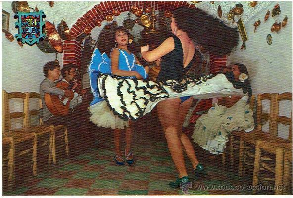 Postkarten: POSTAL DE GRANANA SACROMONTE SERIE 45 N&ordm; 247 ZERKOWITZ ESCRITA