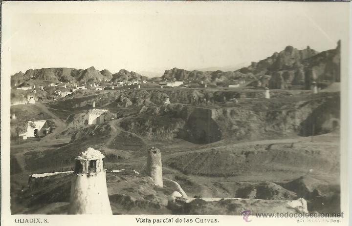 Postales: GRANADA GUADIX CUEVAS ESCRITA - Foto 1