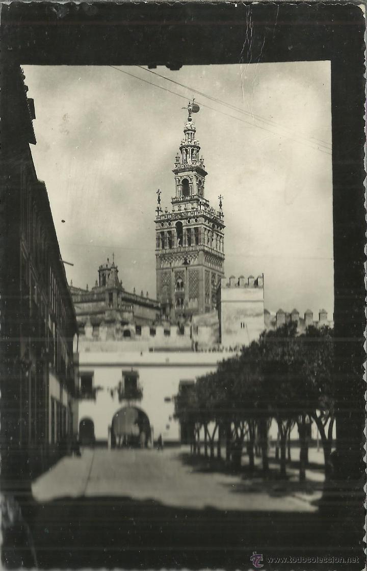 Postales: SEVILLA GIRALDA ESCRITA - Foto 1