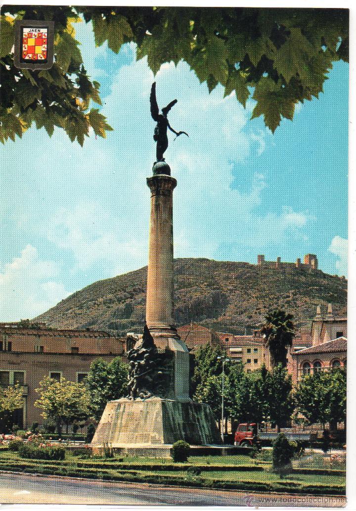 Postales: JAEN N&ordm; 1223 .- MONUMENTO A LAS BATALLAS .- EDICIONES FISA .- SIN CIRCULAR