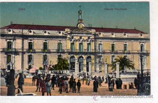 Postales: Jaen. Edici&oacute;n Anguita. Palacio Provincial. Sin circular.