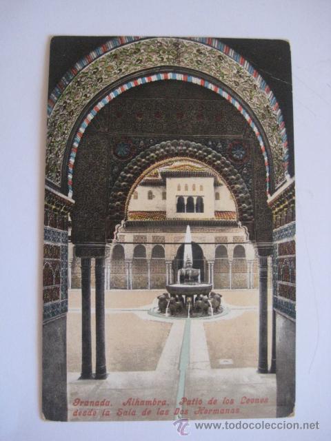 Postales: GRANADA. ALHAMBRA. PATIO DE LOS LEONES. . . - Foto 1